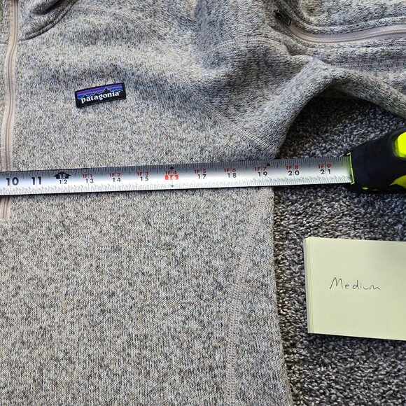 Patagonia women's Better Sweater 1/4 Zip Fleece LIKE NEW - Picture 12 of 15